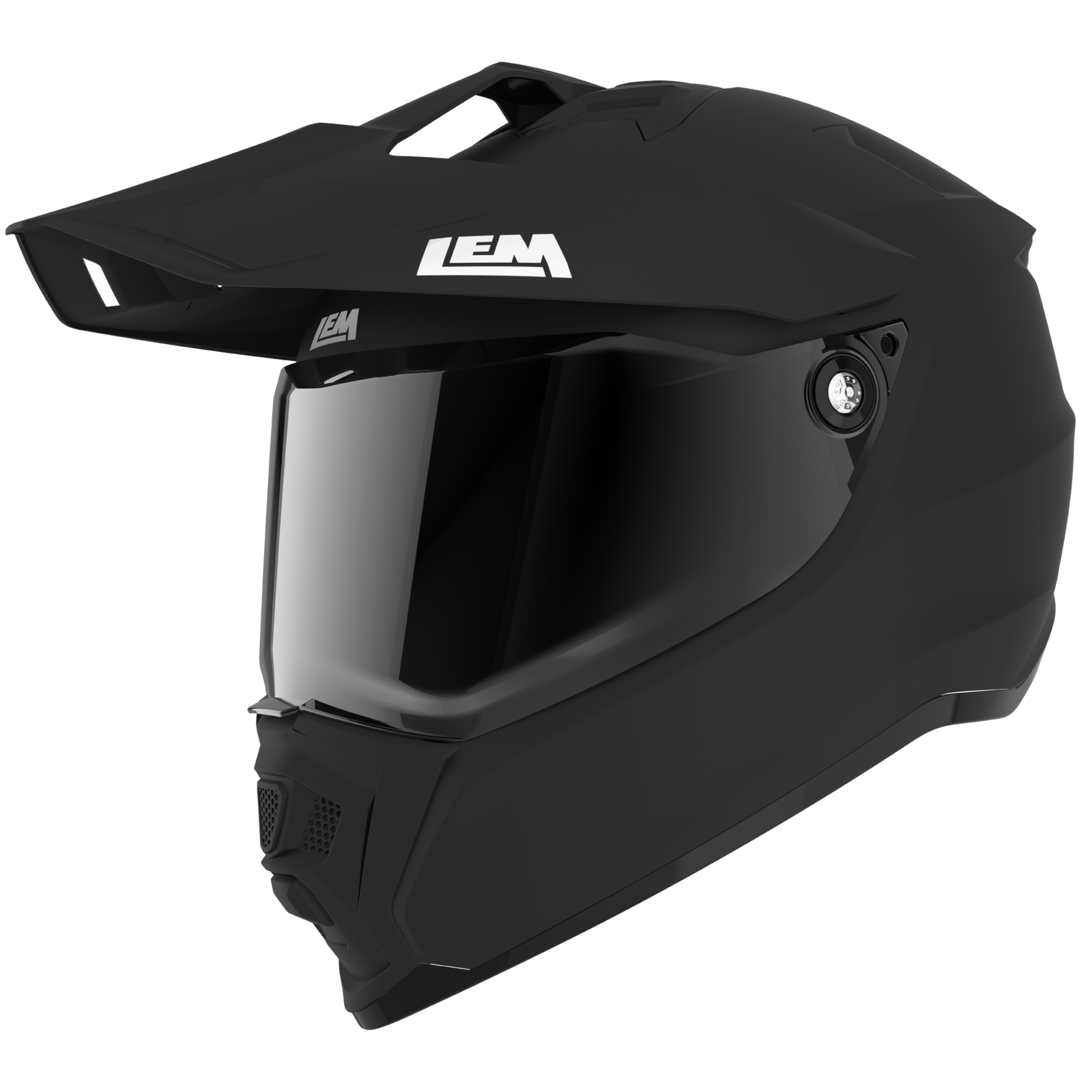 LEM Fjords Mat Black Helmet
