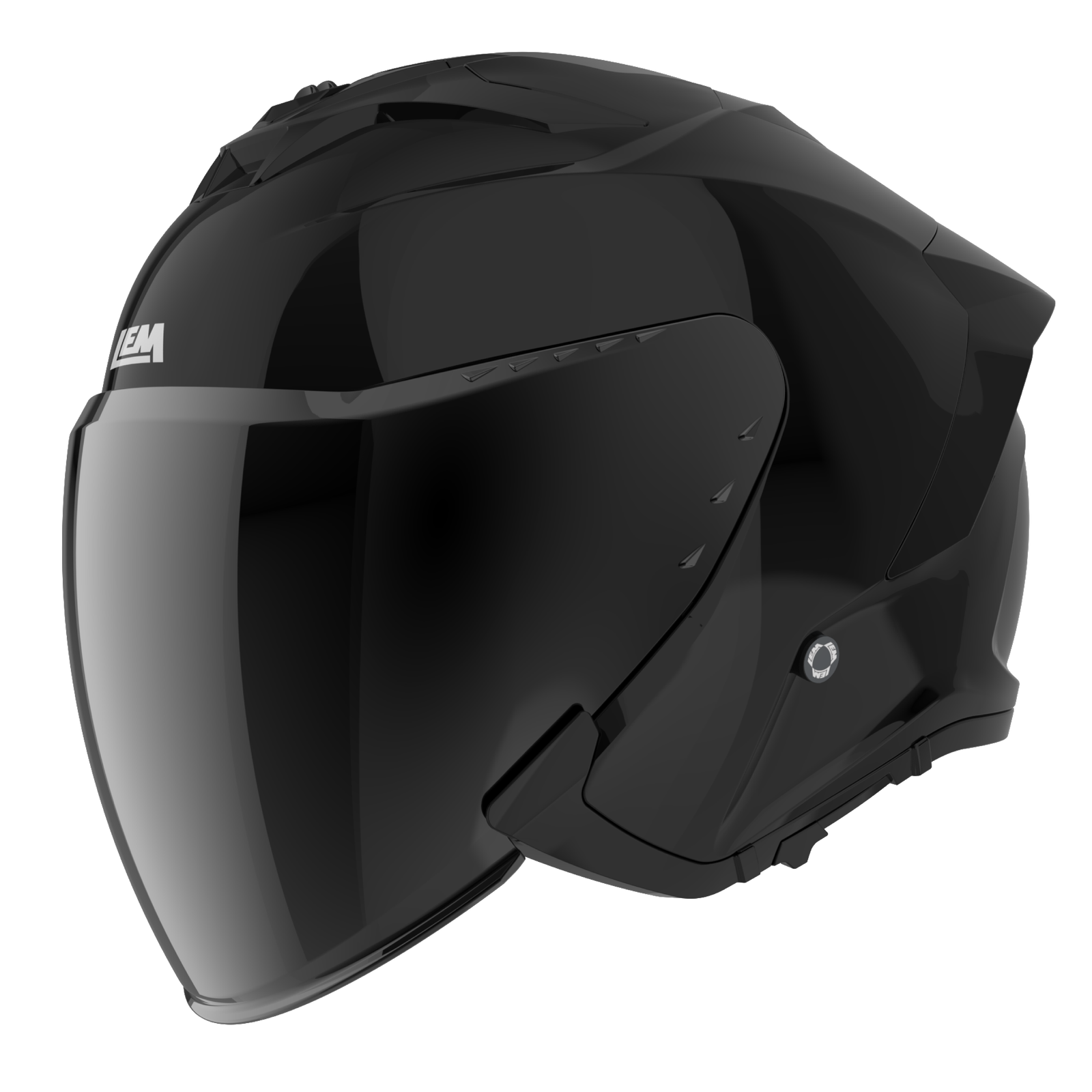LEM Flighter Black Helmet