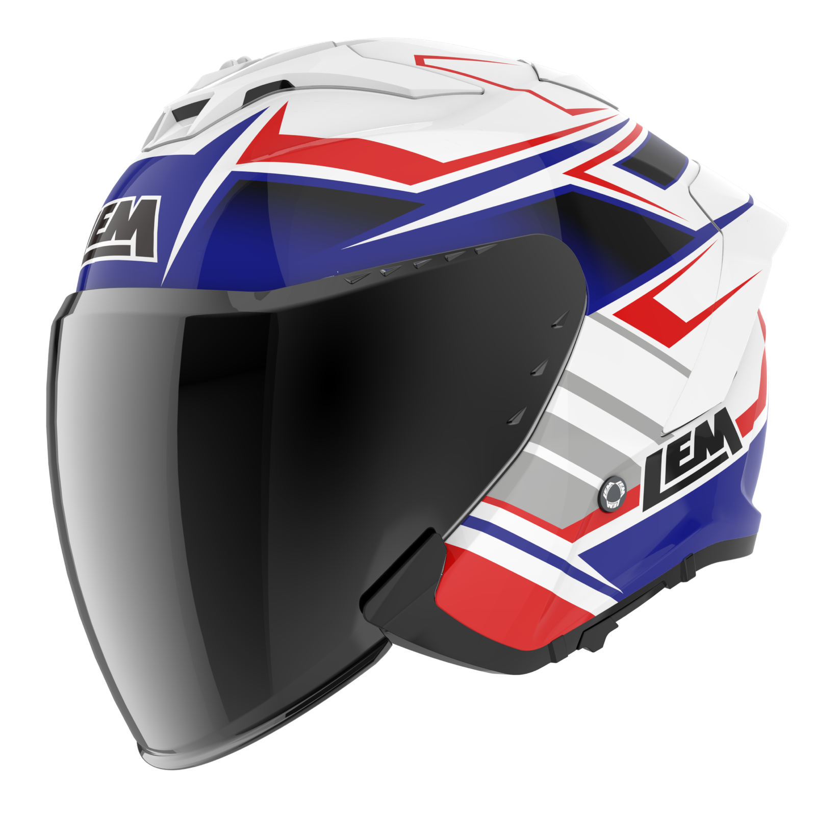 LEM Flighter Quantum Blue Helmet