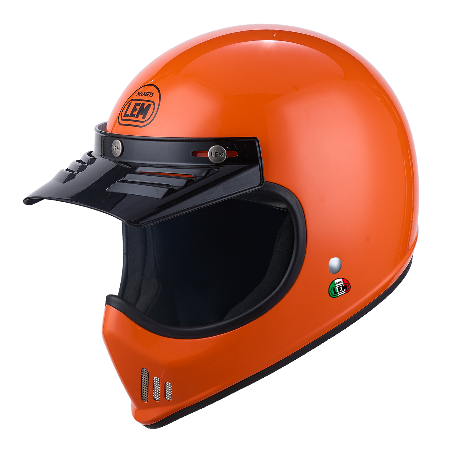 LEM Garage Orange Helmet