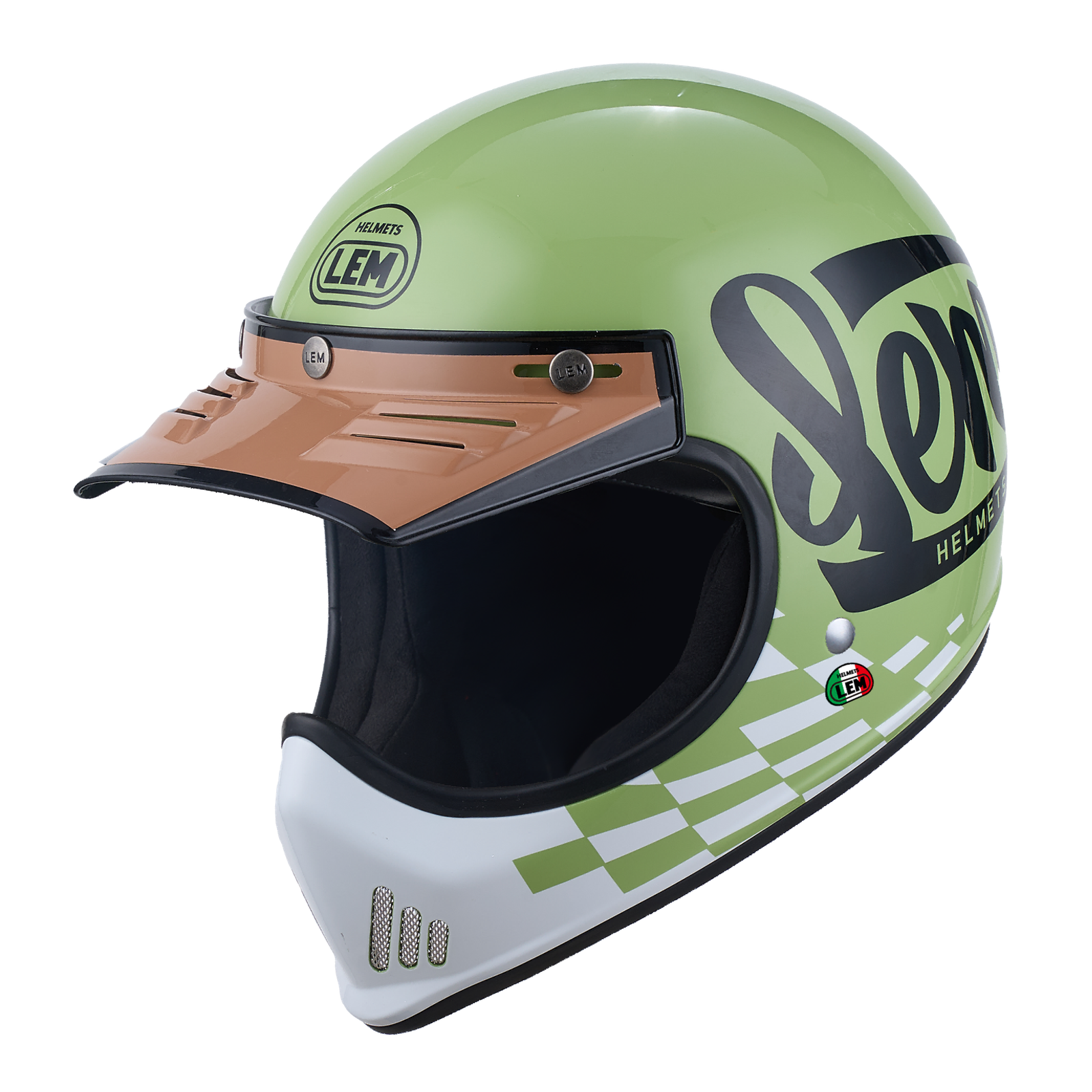 LEM Garage Trackers Green Helmet
