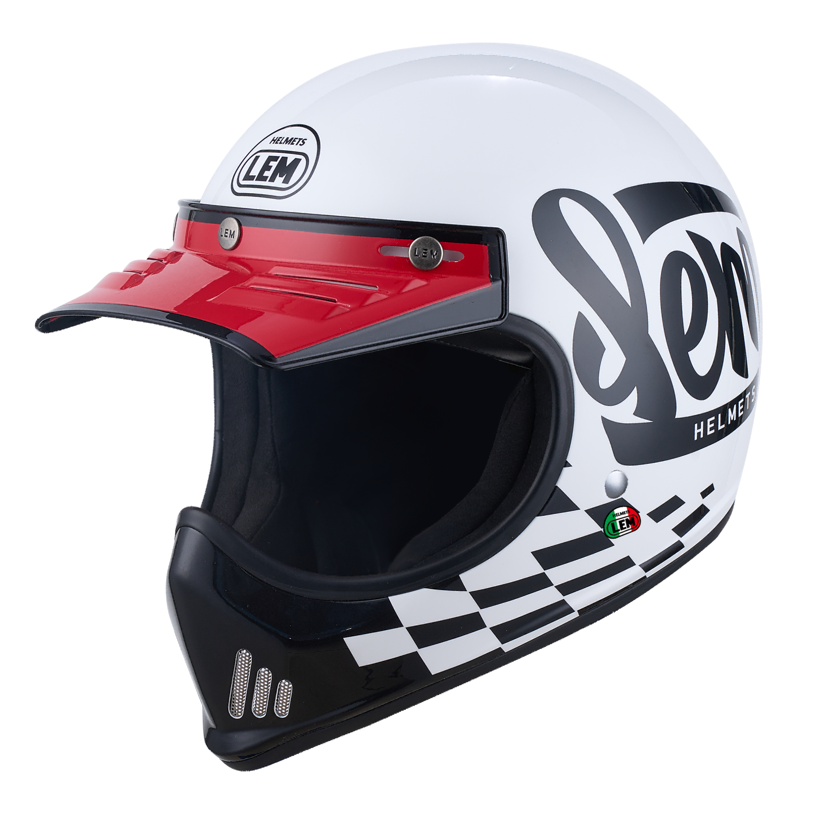 LEM Garage Trackers White Helmet