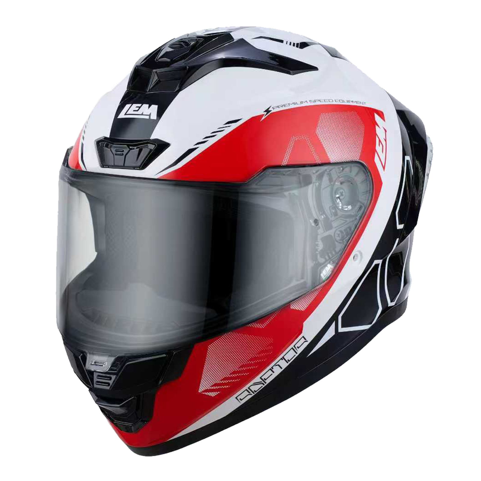 LEM Imola Apex Red Helmet