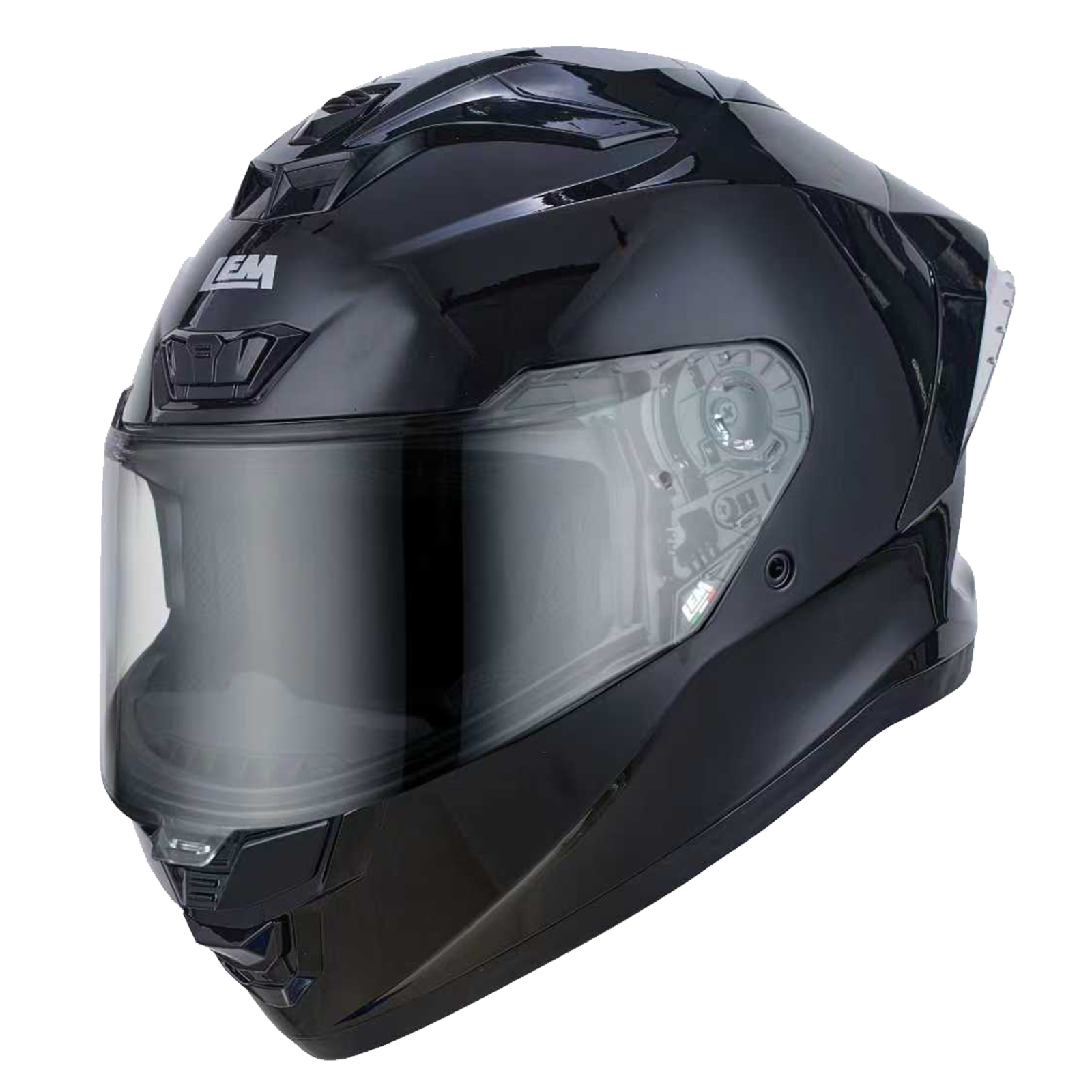 LEM Imola Black Helmet
