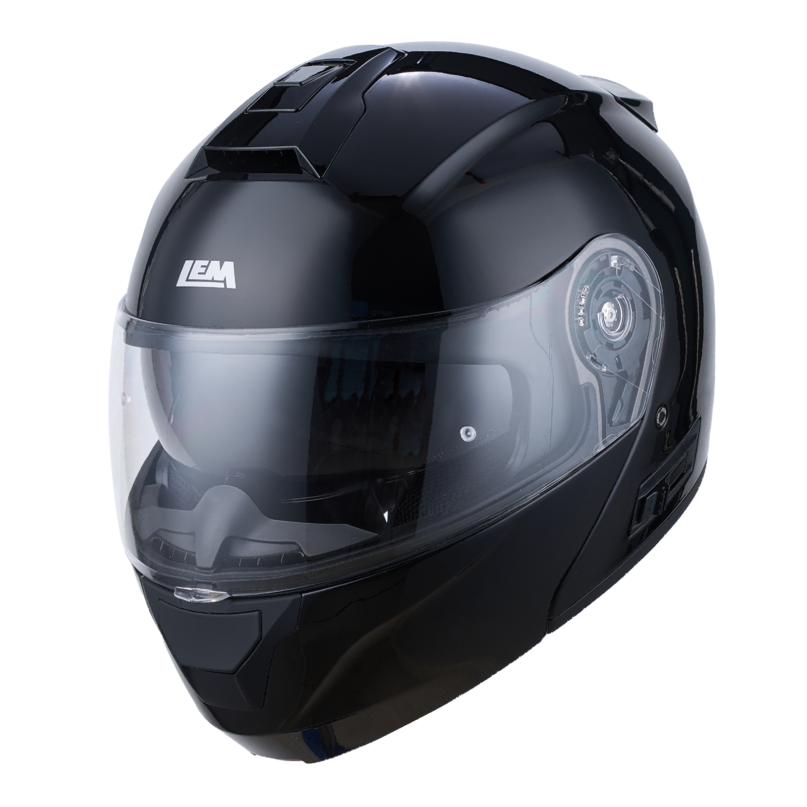 LEM Open It Black Helmet
