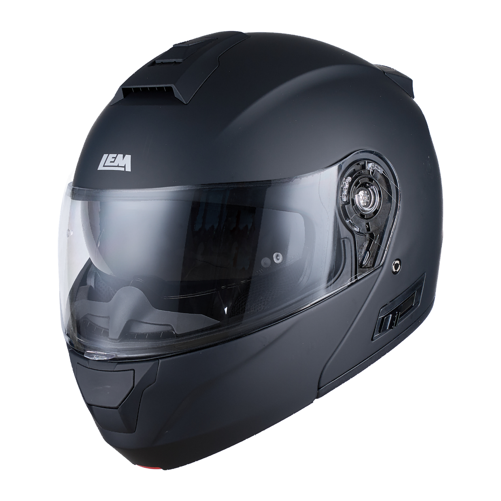 LEM Open It Mat Black Helmet