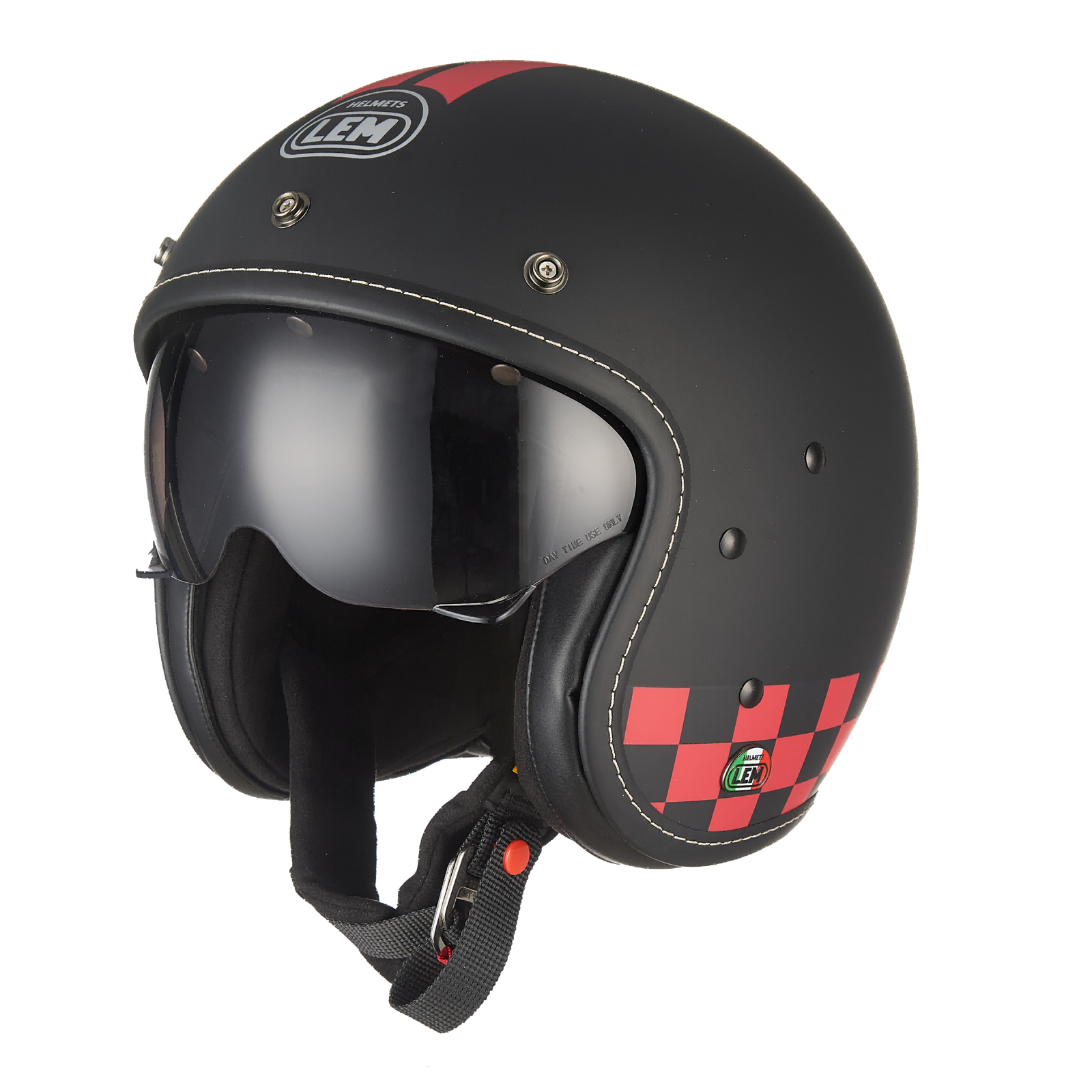LEM Sport Classic Bonneville Black Helmet