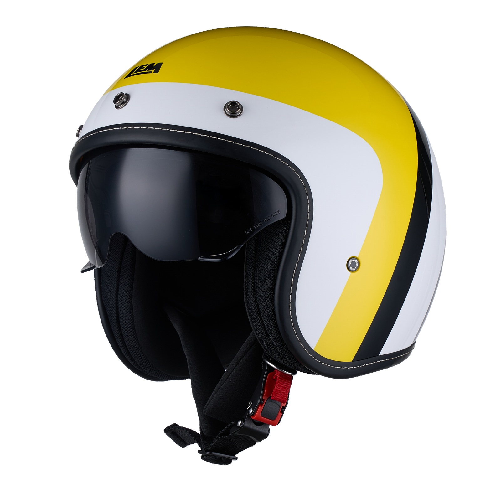 LEM Sport Linea Yellow Helmet