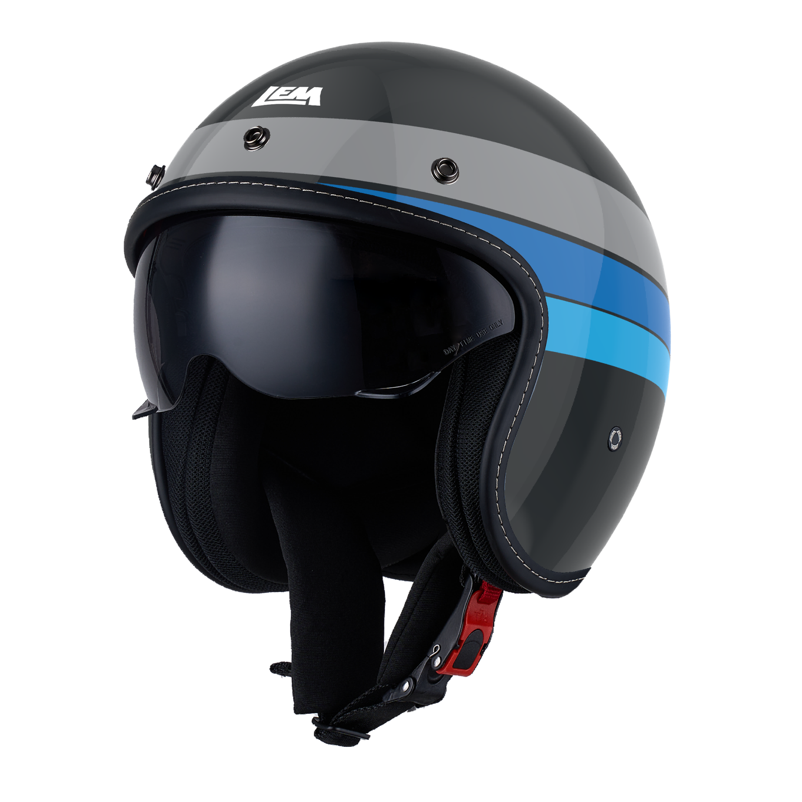 LEM Sport Lines Blue Helmet