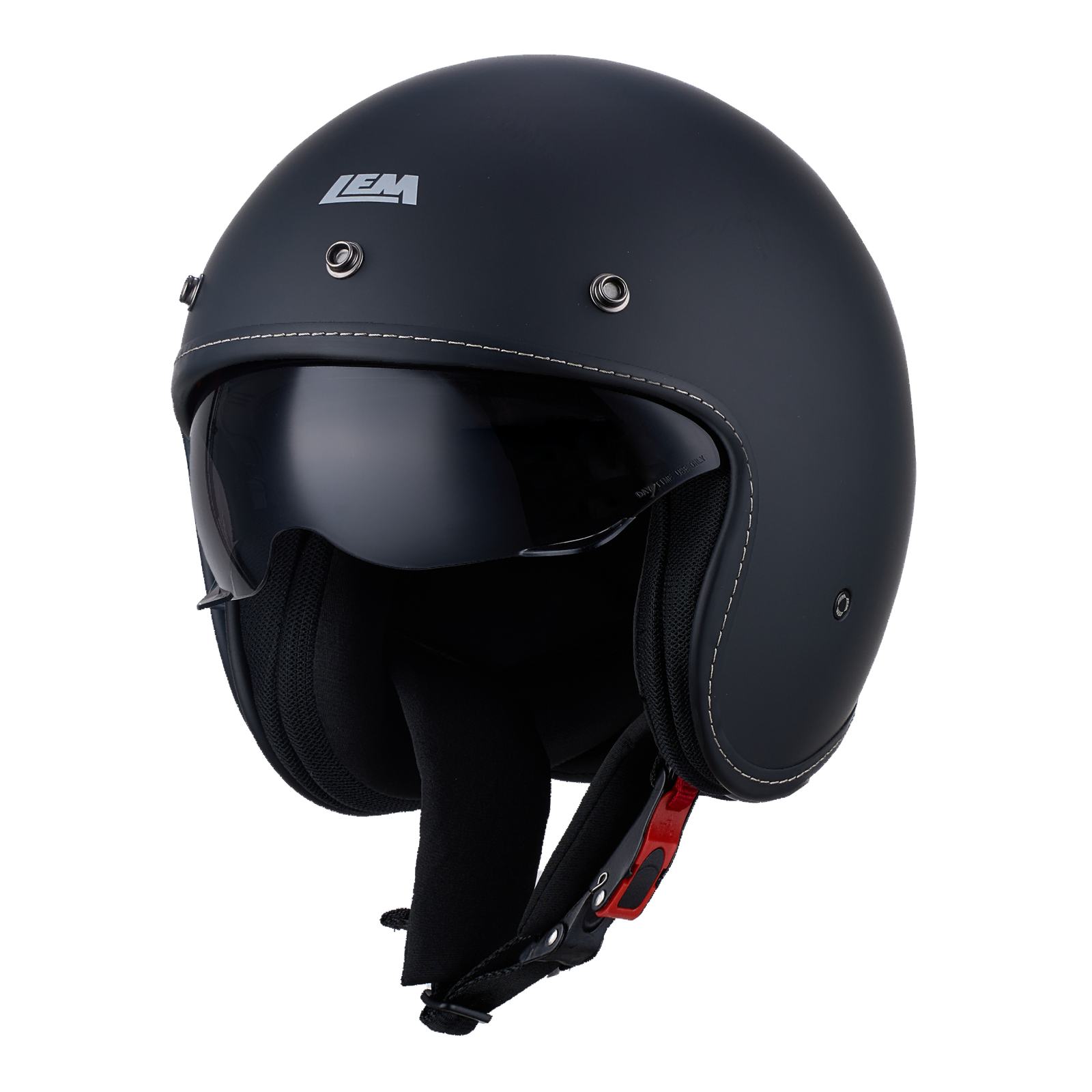 LEM Sport Mat Black Helmet