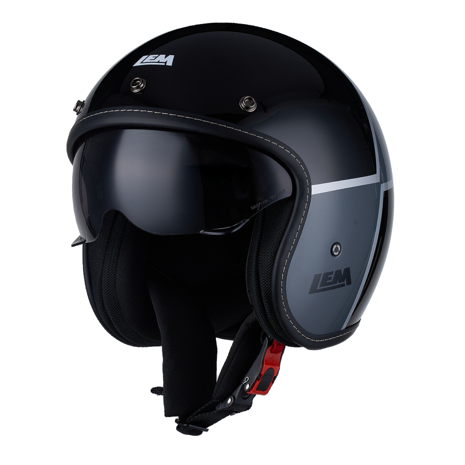 LEM Sport Rombus Black Helmet