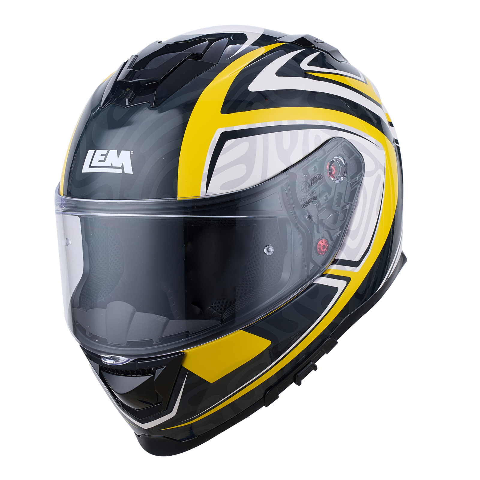 LEM Sprint Perth Yellow Helmet