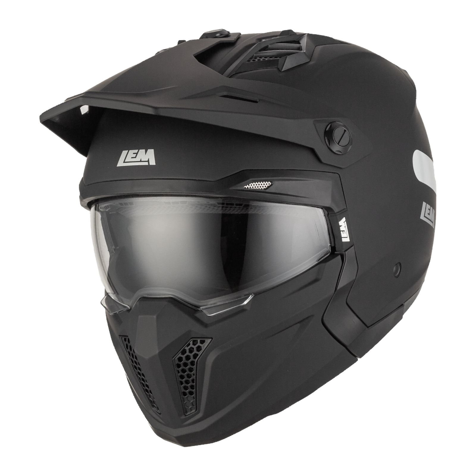 LEM Toro Mat Black Helmet