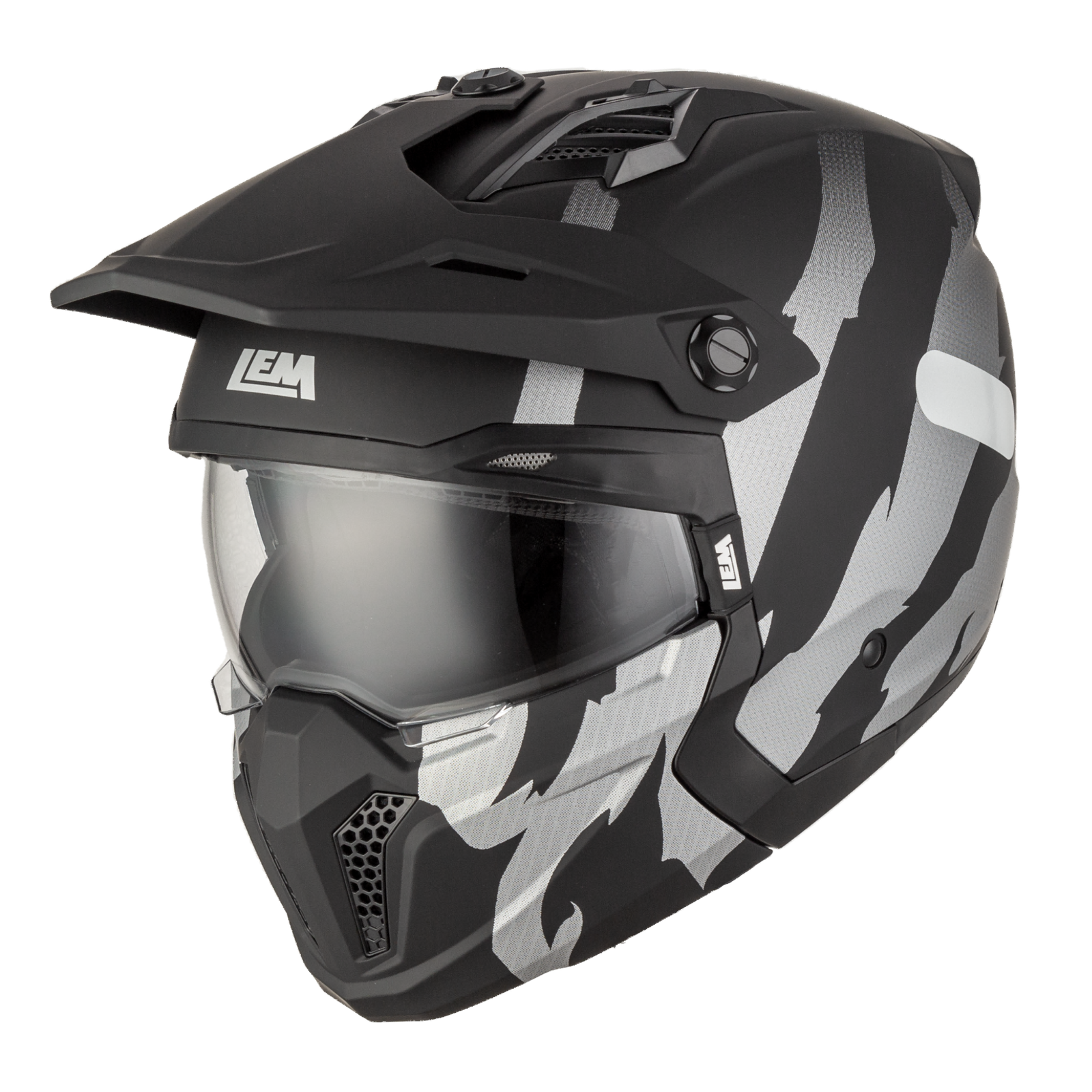 LEM Toro Silver Claw Helmet