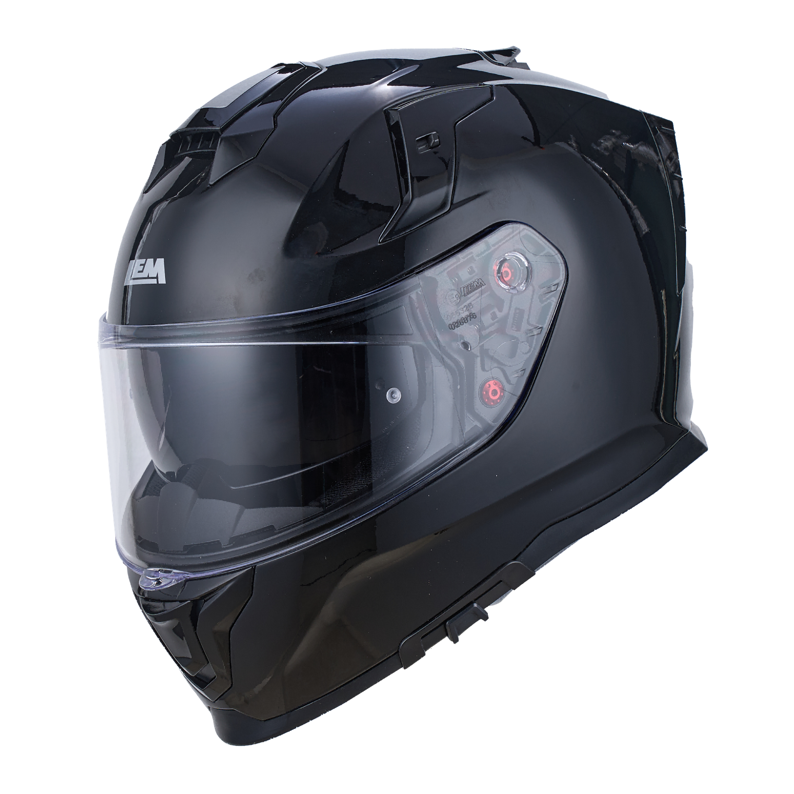 LEM VZN Black Helmet