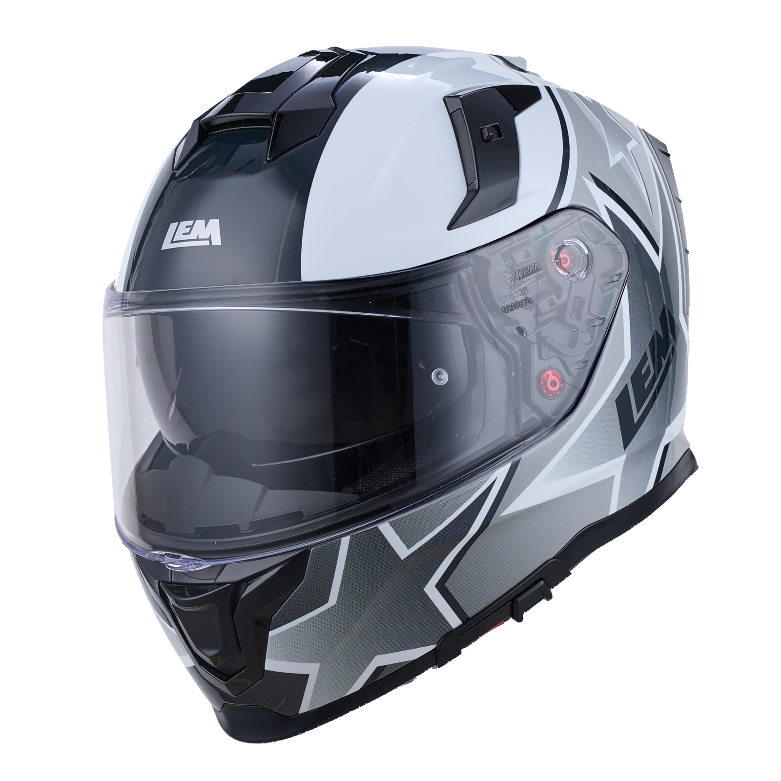 LEM VZN Starz Grey Helmet